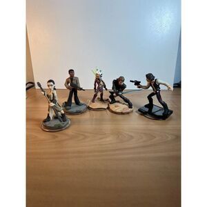 Collection of 5 Star Wars Infinity 3.0 Figurines